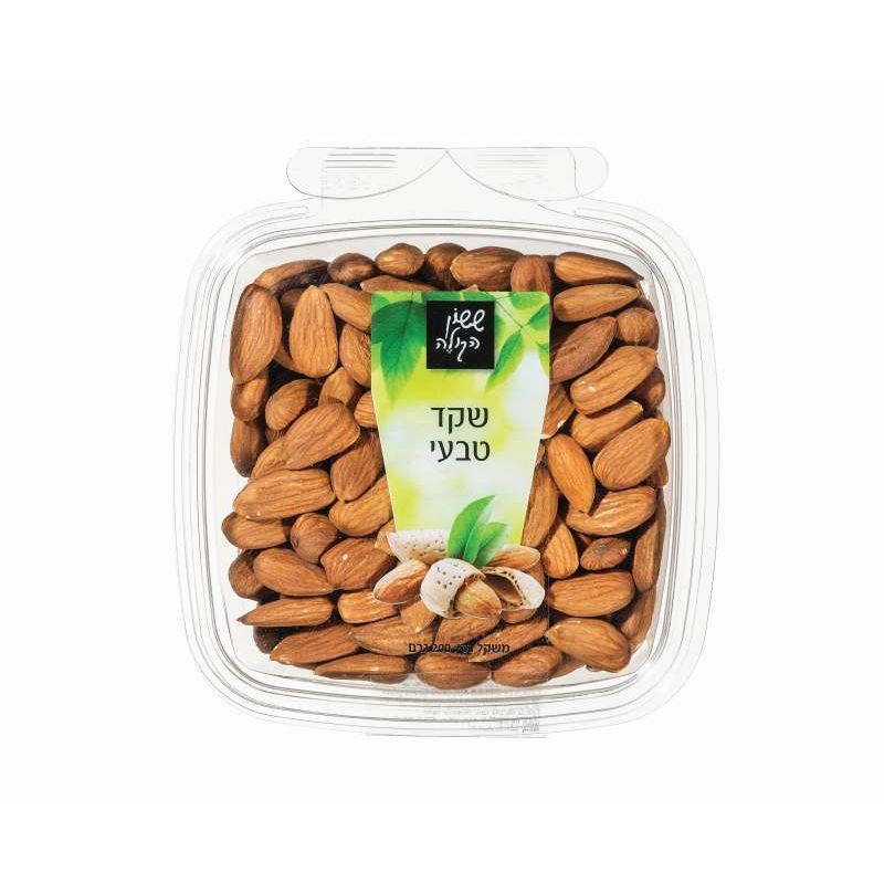 שקד טבעי קלוף ששון הקולה (200 גרם)